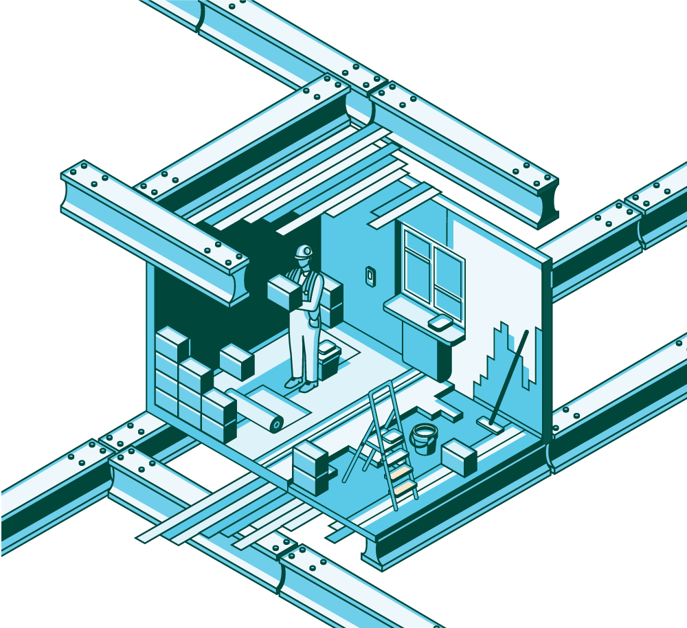 TA3BUILD inžinierska činnosť ilustrácia stavba domu na kľúč